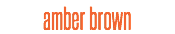 amber brown