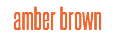amber brown